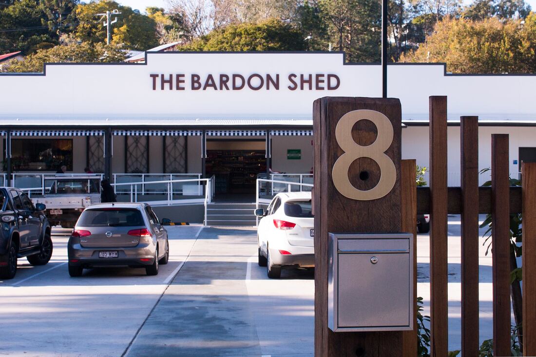 Bardon shed