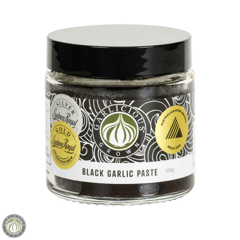 Black garlic paste